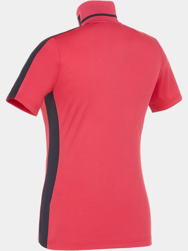 J.Lindeberg Pip Halbarm Polo pink