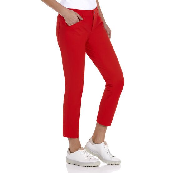 Alberto JANA-CR - summer jersey 7/8 pants red