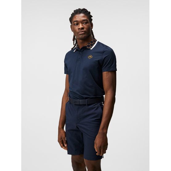 J.Lindeberg Glen Regular Fit Halbarm Polo navy