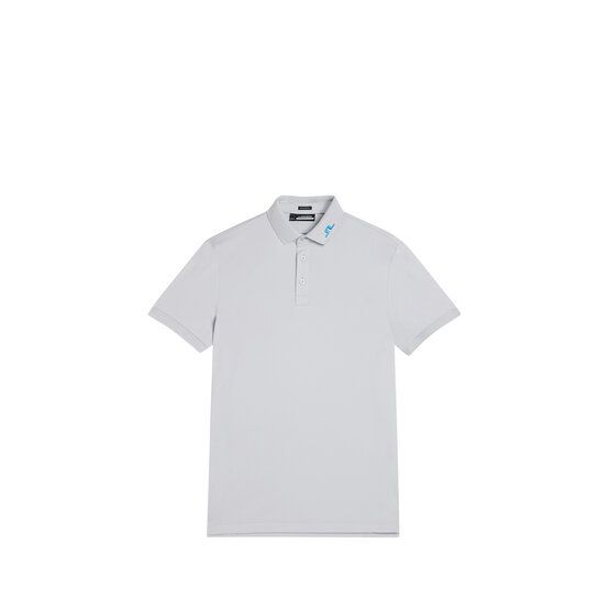 J.Lindeberg KV Regular Fit Half Sleeve Polo light gray