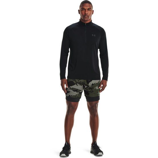 Under Armour Tech 2.0 1/2 Zip Stretch Unterzieher schwarz