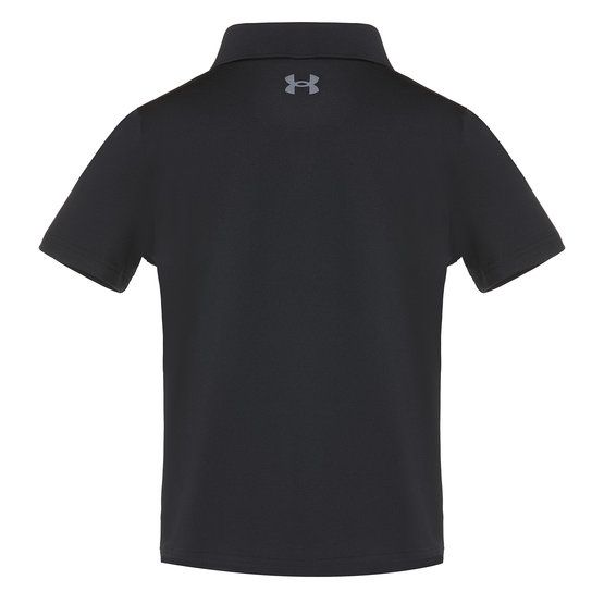 Grey under armour polo shirt best sale