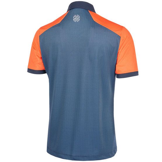 Galvin Green  Mateus half sleeve polo navy