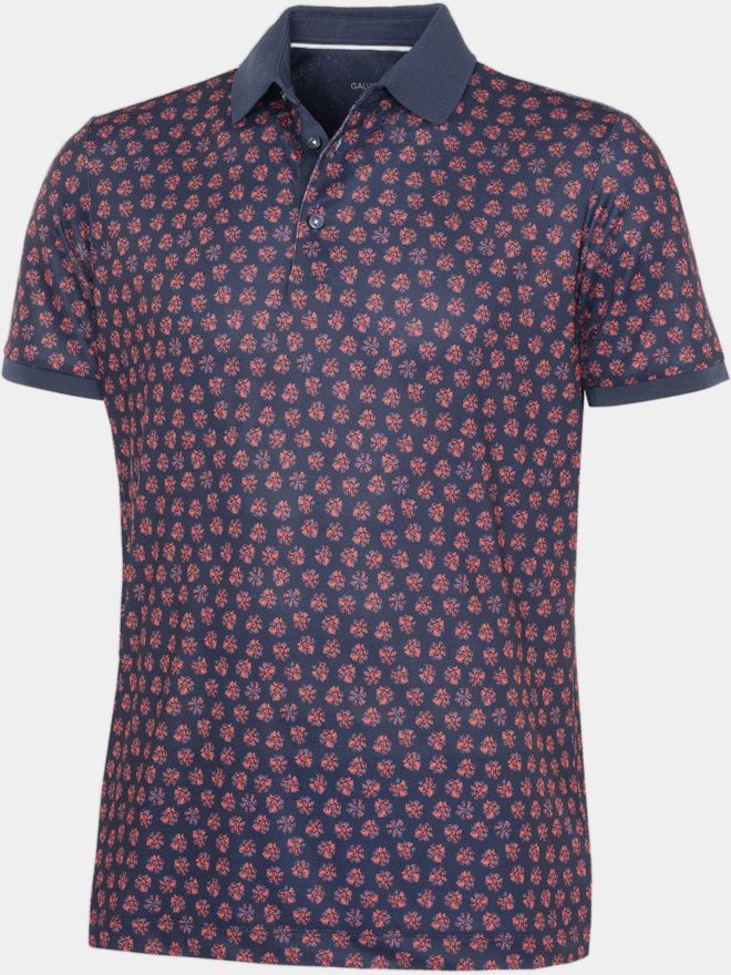 Galvin Green Murphy Halbarm Polo navy