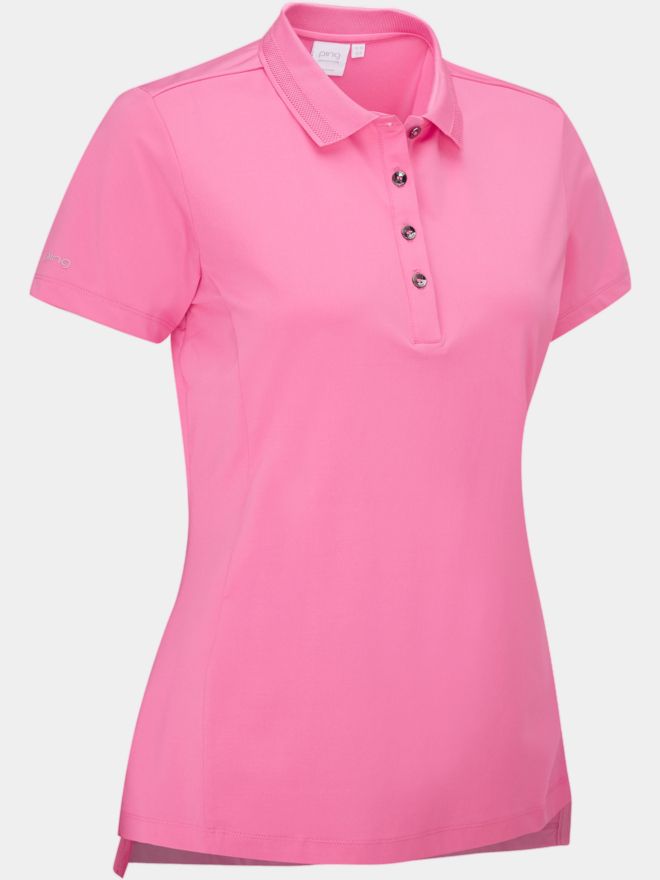 Ping SEDONA Halbarm Polo pink