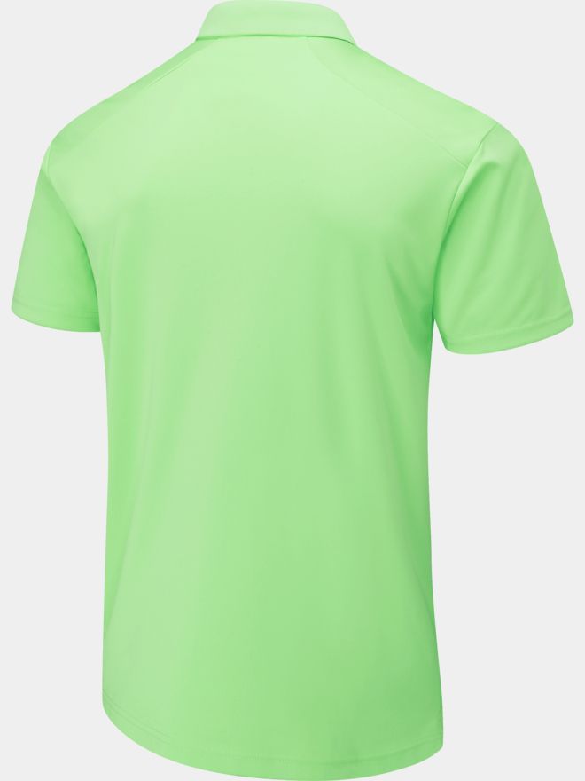 Ping Lindum half sleeve polo light green