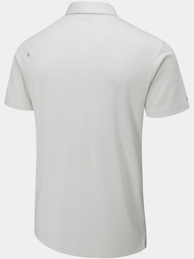 Ping Halcyon Halbarm Polo hellgrau