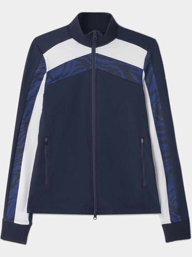 Cross LOFT FULL ZIP Stretch Jacke navy