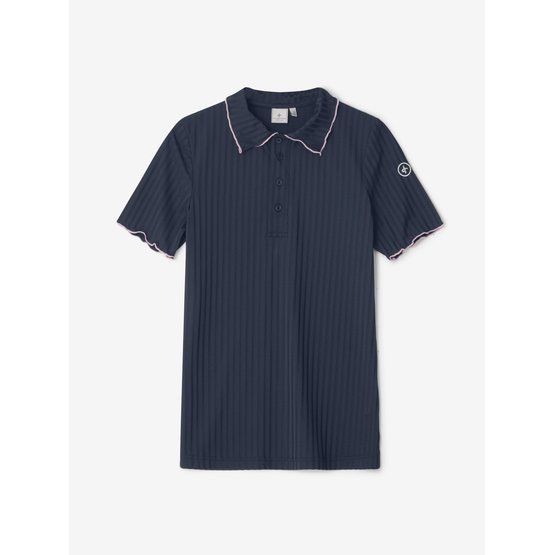 Cross  DIVOT half sleeve polo navy