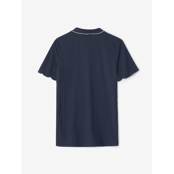 Cross  DIVOT half sleeve polo navy