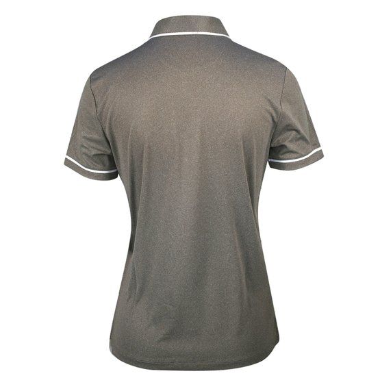 Penguin Veronica half sleeve polo brown