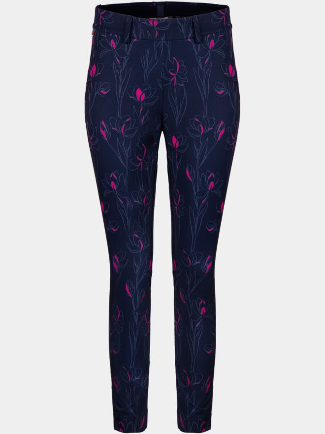 Kjus Ice Light Treg Print 7/8 Hose navy