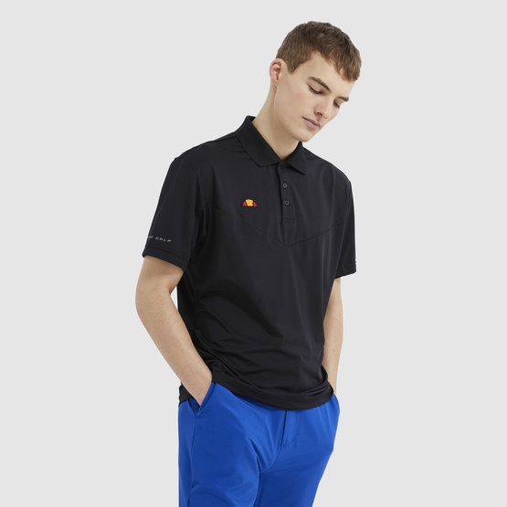 Ellesse Alsino Halbarm Polo schwarz