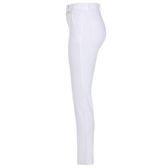 Golfino THE SUELI TROUSERS 4 way stretch 7 8 pants in white buy online Golf House