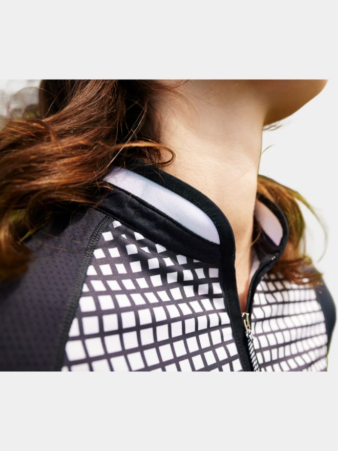 Golfino DRIVE PRINTED TROYER Halbarm Polo navy