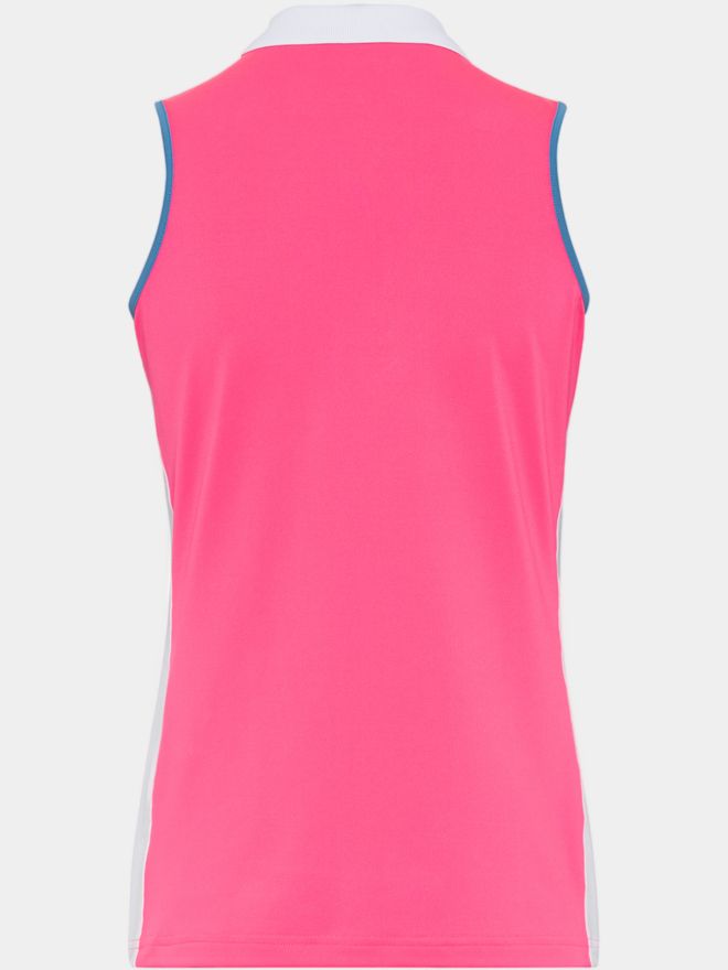 Golfino SURFING CALIFORNIA ohne Arm Polo pink