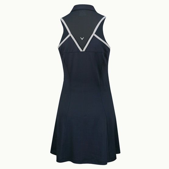 Callaway RACER BACK FLOUNCE DRESS sleeveless dress dark blue