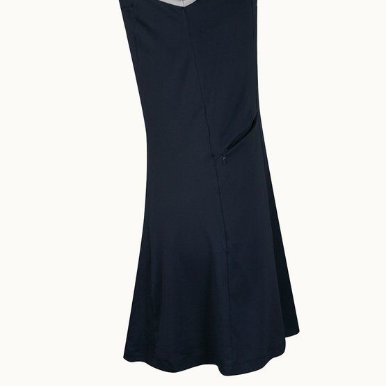 Callaway RACER BACK FLOUNCE DRESS sleeveless dress dark blue