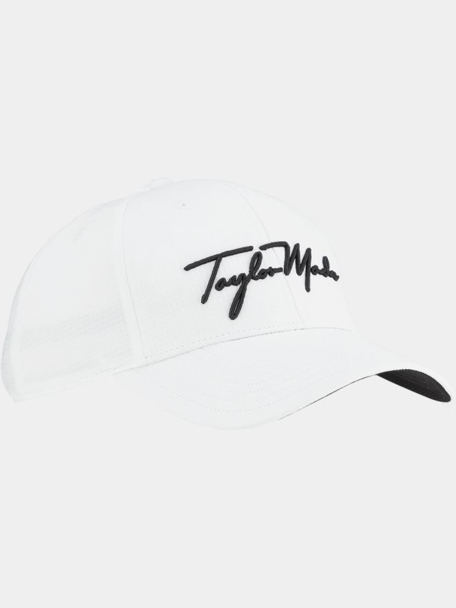 TaylorMade Script Seeker Cap weiß