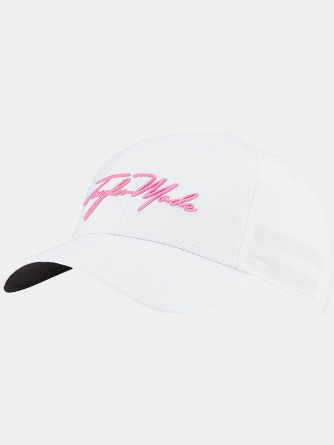 TaylorMade Script Cap weiß