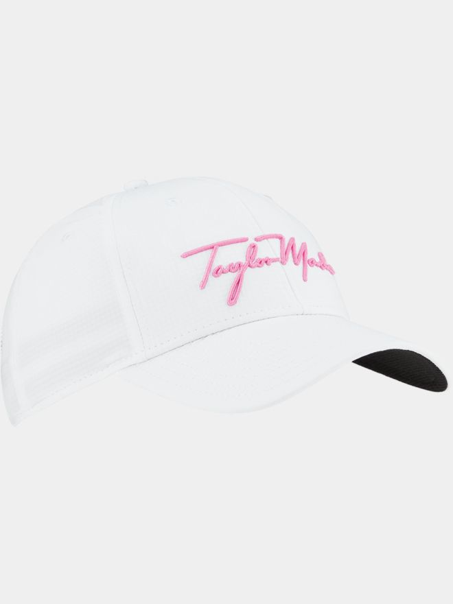 TaylorMade Script Cap weiß