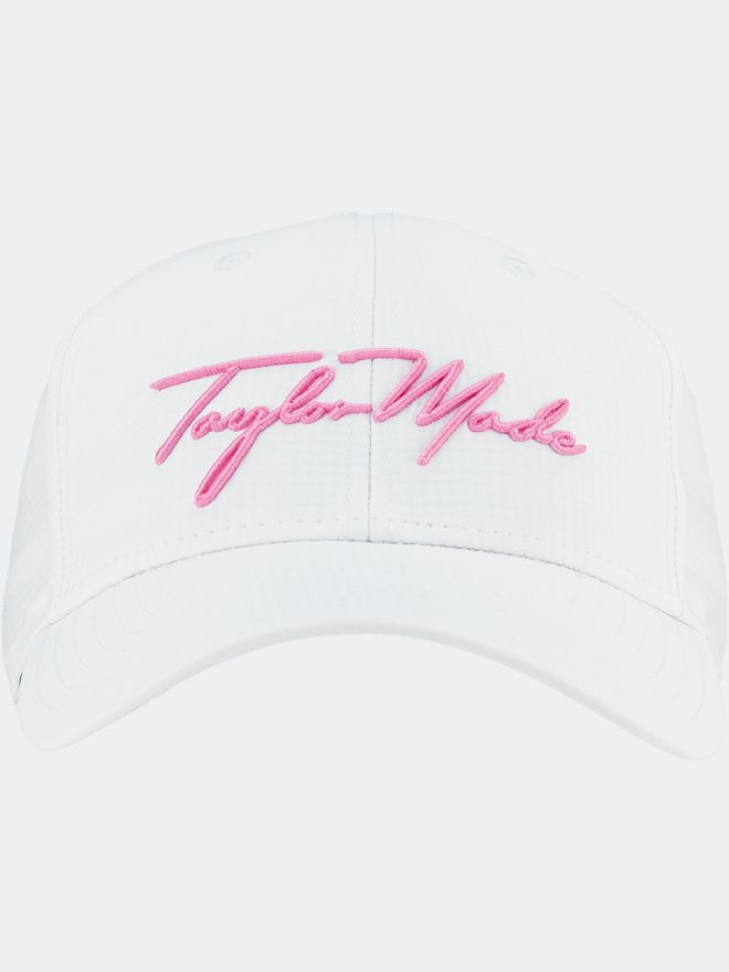 TaylorMade Script Cap weiß
