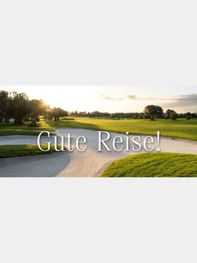 Golf House Gutschein zum Drucken Gute Reise