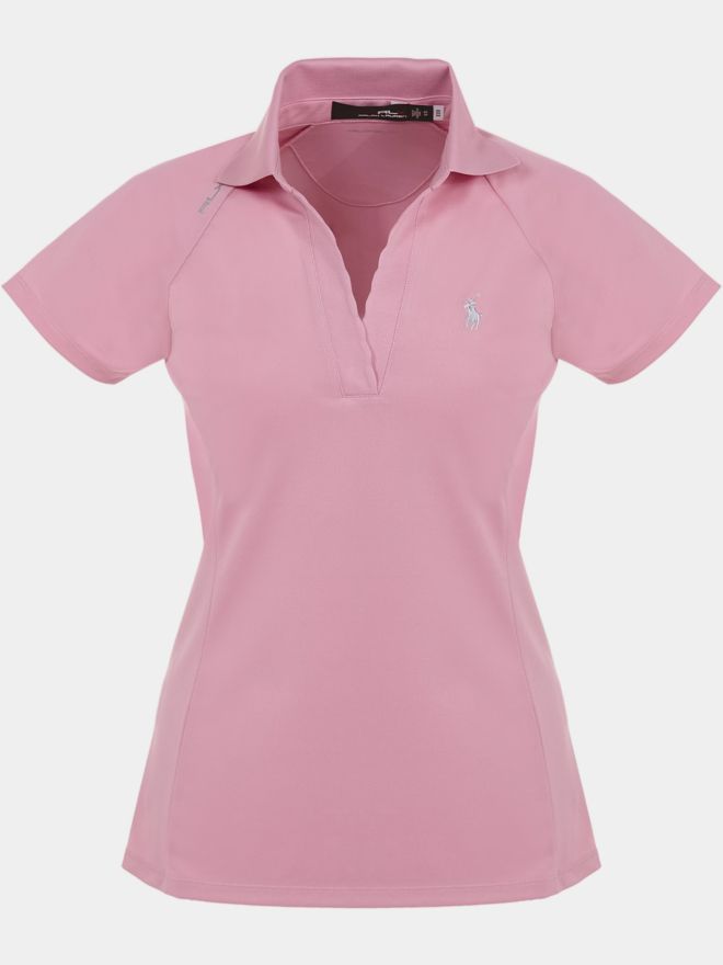 Polo Ralph Lauren Wellen Halbarm Polo rosa