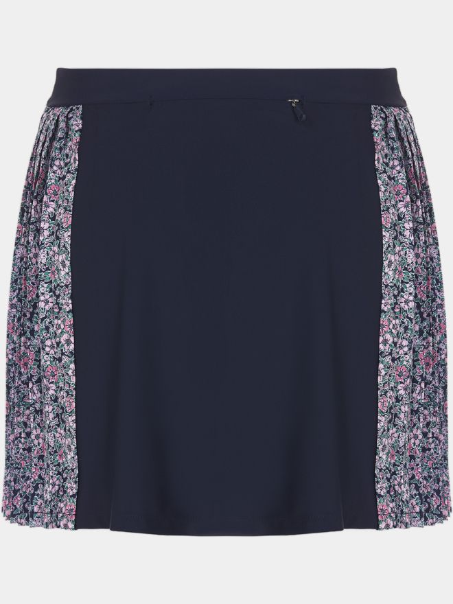 Polo Ralph Lauren Flower Plissee kurz Skort navy