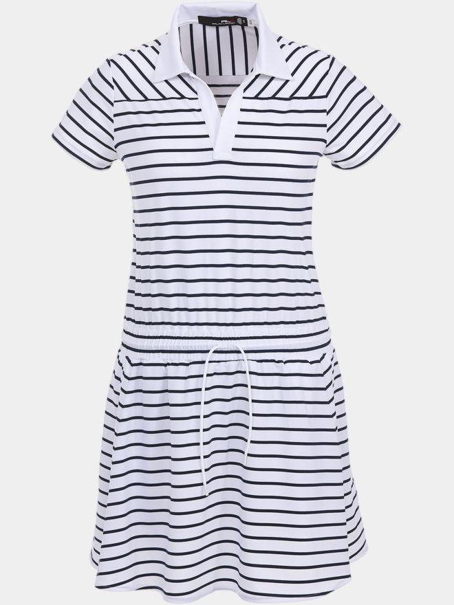 Polo Ralph Lauren Streifen Halbarm Kleid navy