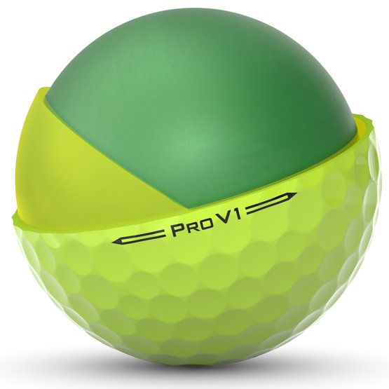 Titleist Pro V1 Golfbälle gelb