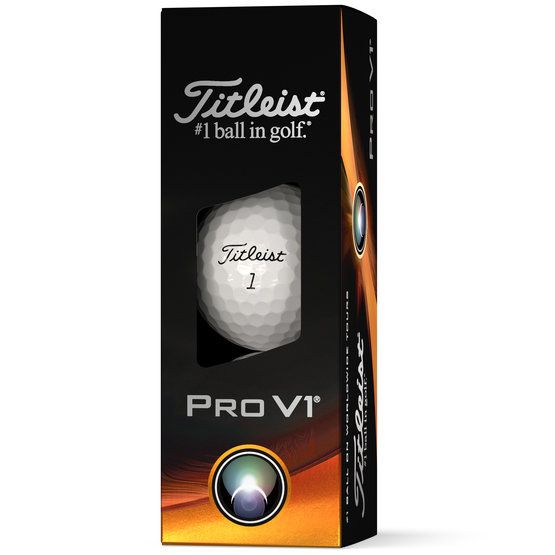 Titleist Pro V1 golf balls white