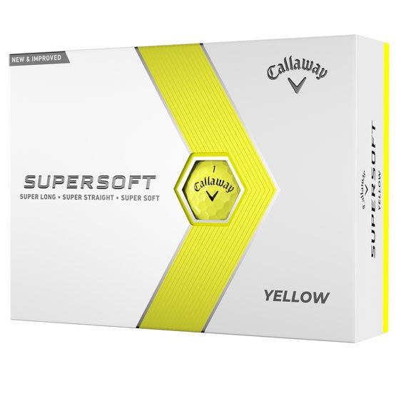Callaway Supersoft yellow