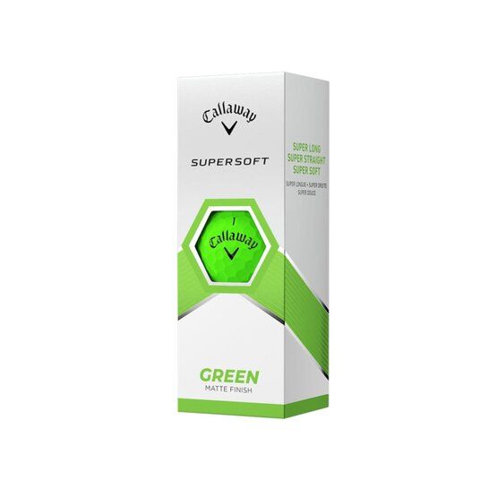 Callaway Supersoft green