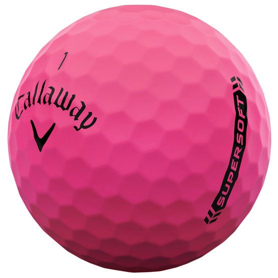 Callaway Supersoft  Golfball pink