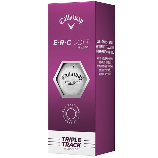 Callaway ERC Soft Reva Triple Track Lady Golfball weiß