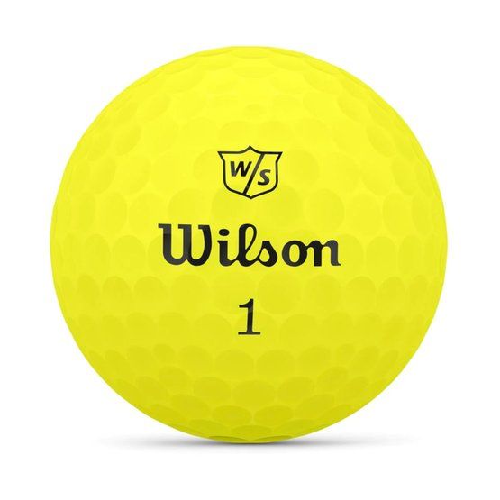 Wilson Staff DUO Optix golfové míčky žlutá