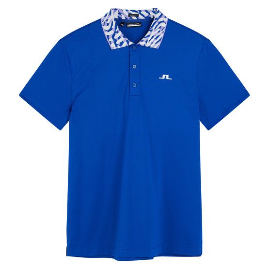 J.Lindeberg Glen Regular Fit Halbarm Polo royal