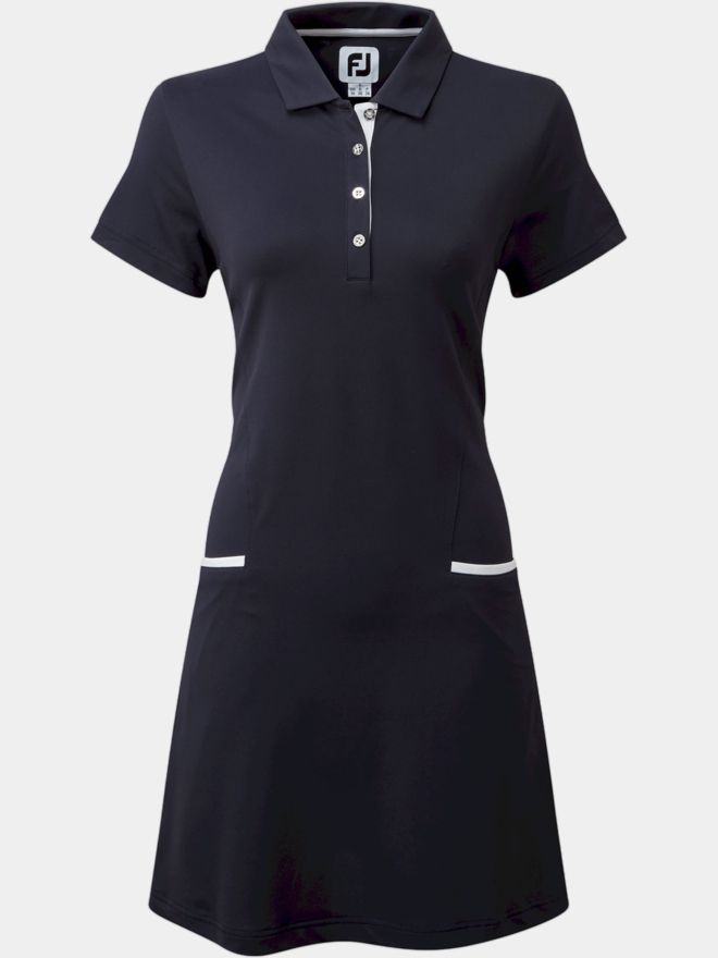 FootJoy FJ Golf Dress Halbarm Kleid navy