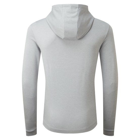 FootJoy Lightweight Hoodie Stretch Midlayer hellgrau