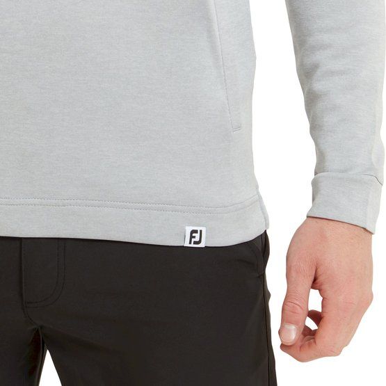 FootJoy Lightweight Hoodie Stretch Midlayer hellgrau