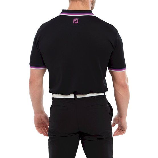 FootJoy  Solid half sleeve polo black