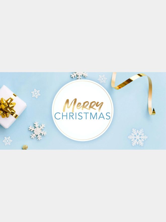 Golf House Gutschein zum Drucken Merry Christmas