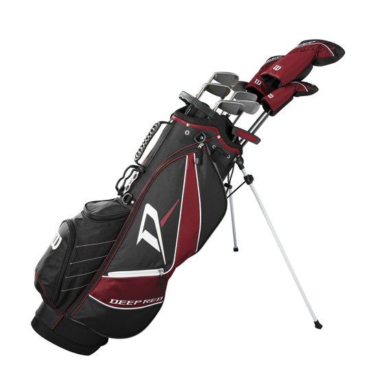 Wilson Staff Kompletní set Deep Red Tour Ocel, Regular