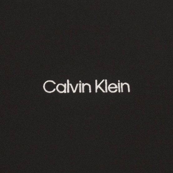 Calvin Klein ADDINGTON HOODED HALF ZIP Stretch Midlayer schwarz