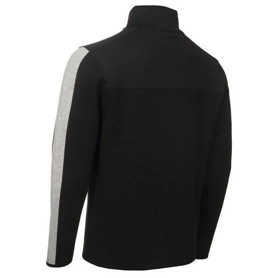 Calvin Klein FOXE CLOSE HYBRID HALF ZIP Stretch Midlayer schwarz