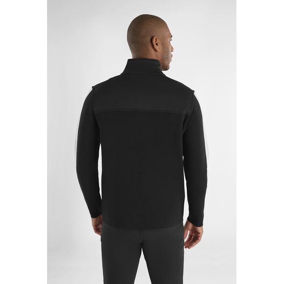 Calvin Klein FOXE CLOSE HYBRID HALF ZIP Stretch Midlayer schwarz