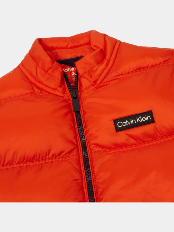 Calvin Klein TORRINGTON PADDED JKT Thermo Jacke orange