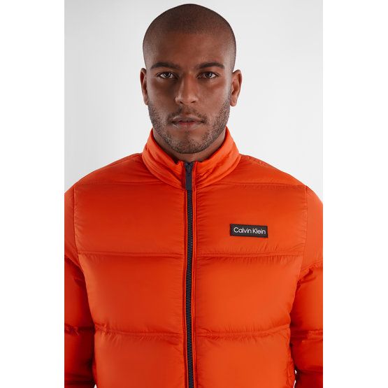 Calvin klein orange jacket best sale