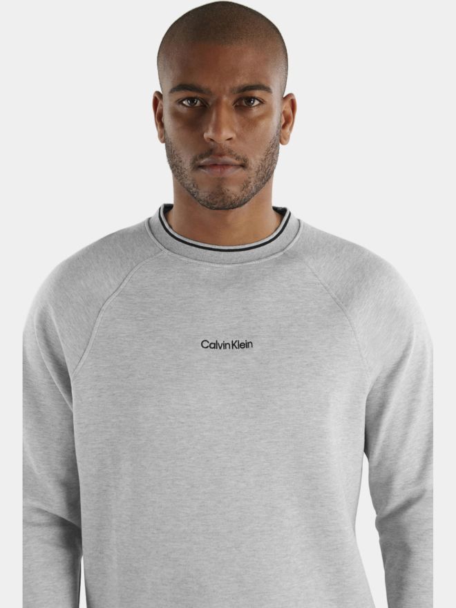 Calvin Klein RENDELL CREWNECK SWEATER Shirt Sweatshirt hellgrau melange
